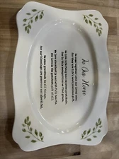 Mudpie In Our Home Platter 11 1/2”