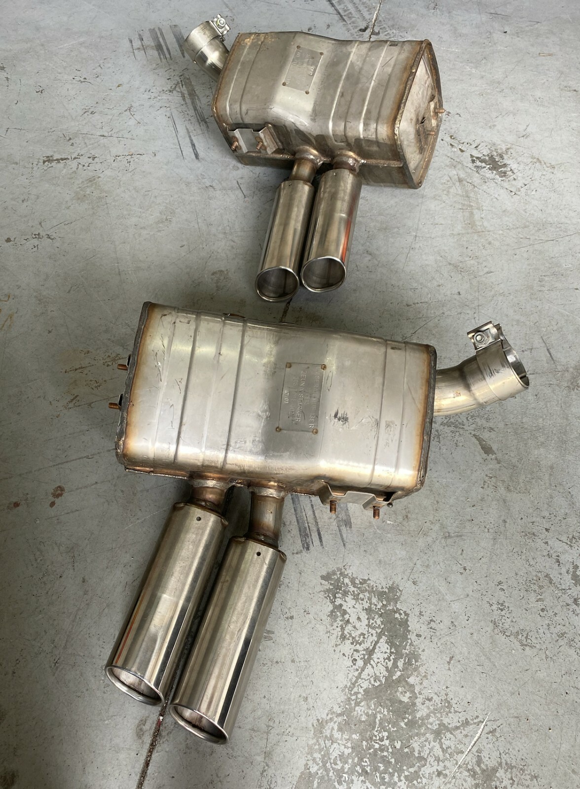 Maserati Coupe OEM Factory Genuine Original Stock Exhaust System & Pipe Tips