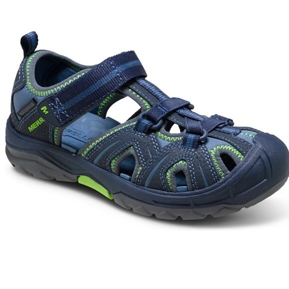 Merrell Sandalo Bambino Idro Blu Impermeabile Taglia 9 Ragazzo