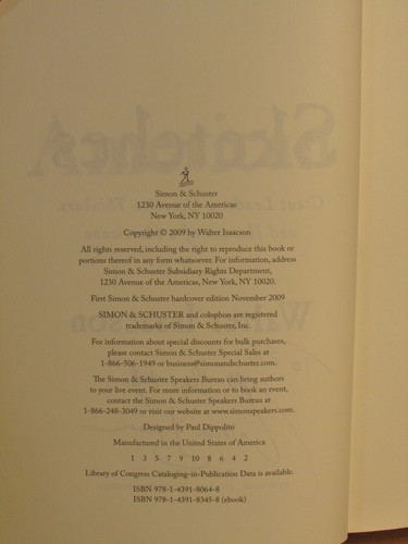 Walter Isaacson, American Sketches, *Signed* 1st/1st F/NF Benjamin Franklin Musk - Picture 3 of 3