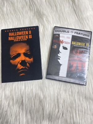 Halloween II Halloween III Double Feature DVD Still In Cellophane