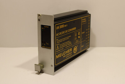 Melcher LM 2000 Mk II AC-DC/DC-DC Converter | eBay