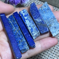 6PCS Lapis Lazuli stone Raw stone Rock Original Specimen F32