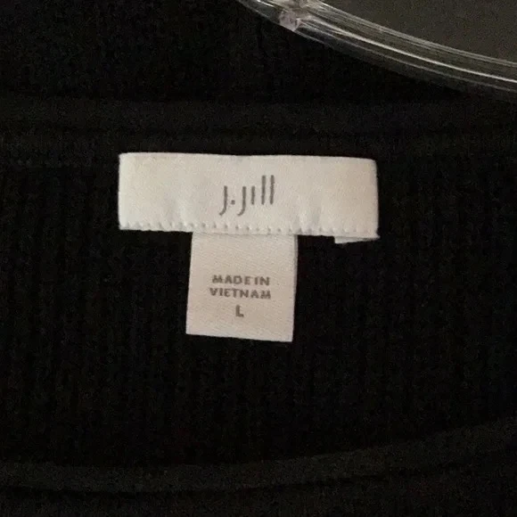 J.Jill большой свитер w меха отделки рукава носили один раз - Изображение 3 из 4