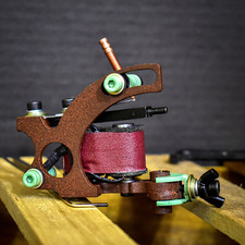 Handmade tattoo machine Big liner 7rl-18rs, Running 135-140Hz  4.5 V Unloaded