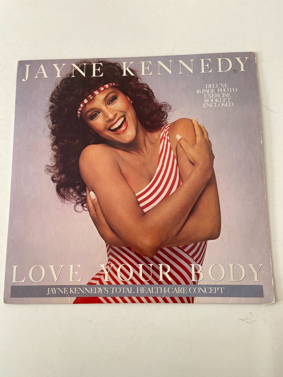 Jayne Kennedy Love Your Body 1983 Workout Vinyl LP CPL 11001 with Exercise Guide