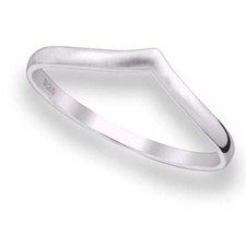 925 Sterling Silver Wishbone Ring