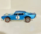 VINTAGE HOT WHEELS REDLINE 1970 BLUE KING KUDA.