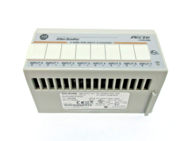 Allen-Bradley 1794-IR8 Ser. A Flex I/O 3 Wire RTD Input Module 8 ...
