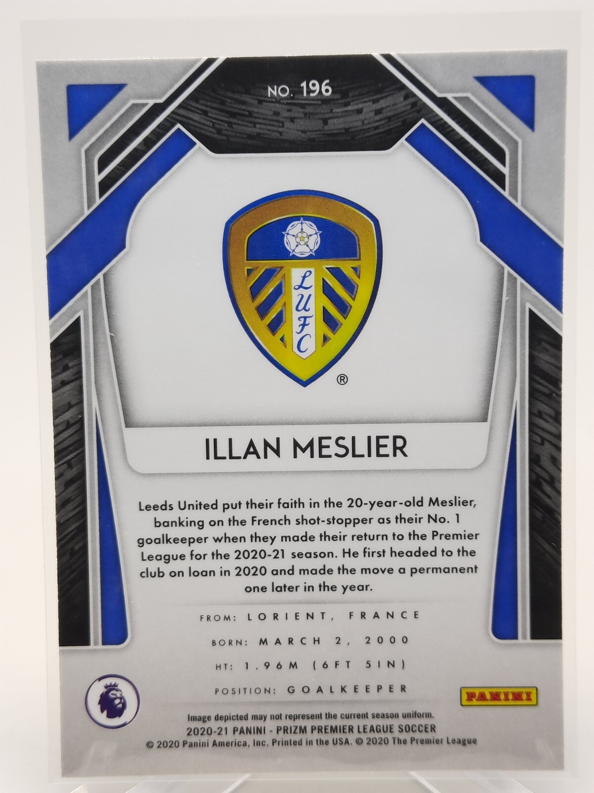 2020-21 Panini Prizm English Premier League EPL Soccer #196 Illan ...