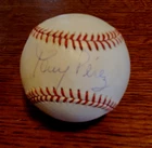 Baseball Signed by Tony Perez (HOF) Rawlings Bill White  - Vico