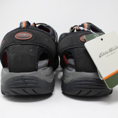 Eddie Bauer Carl Sandals NWT Mens 13 Black Hiking Outdoor 