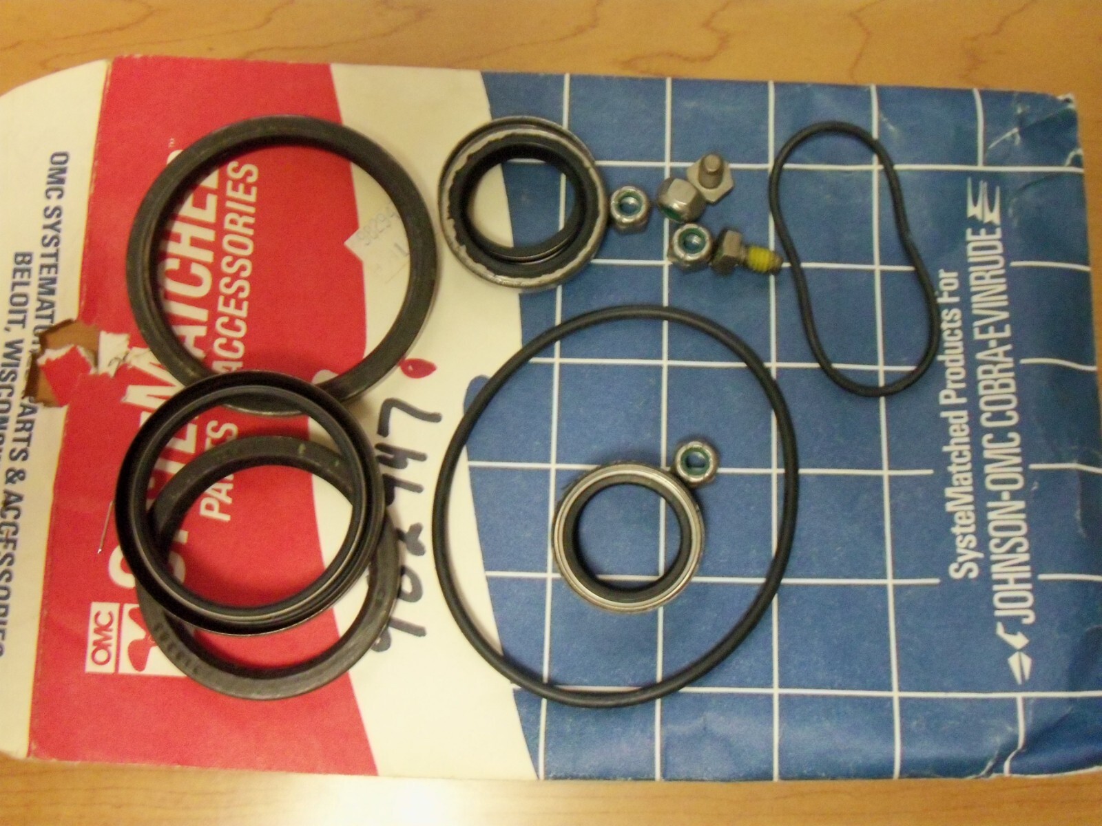 OMC Johnson Evinrude Gearcase Seal Kit OEM part # 982947 for sale ...