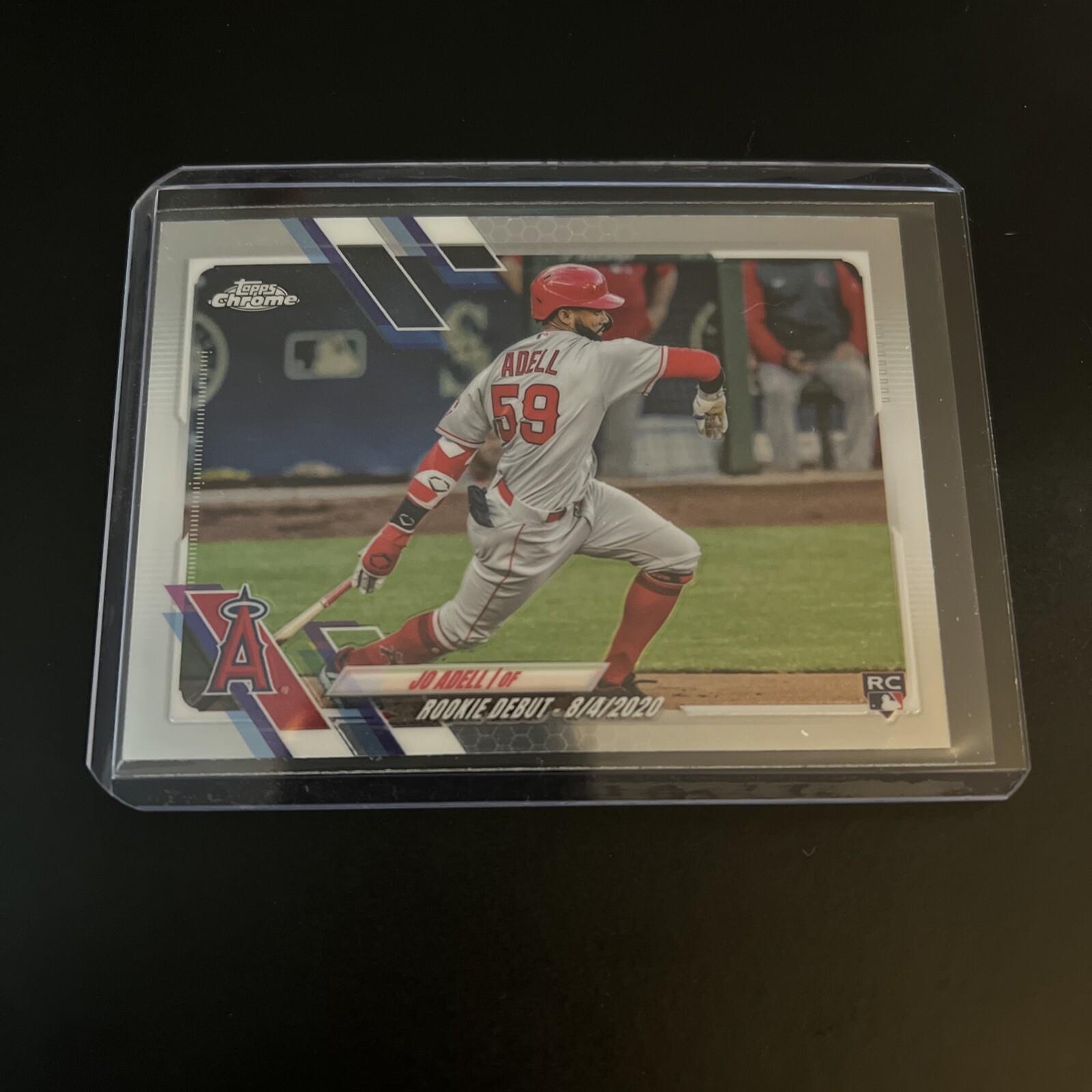 2021 Topps Chrome Update Jo Adell Debut Rookie RC #USC40 Angels O444