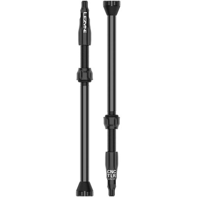 LEZYNE CNC TLR 80mm Black Valve (1-PK-TLRVL80-V104)