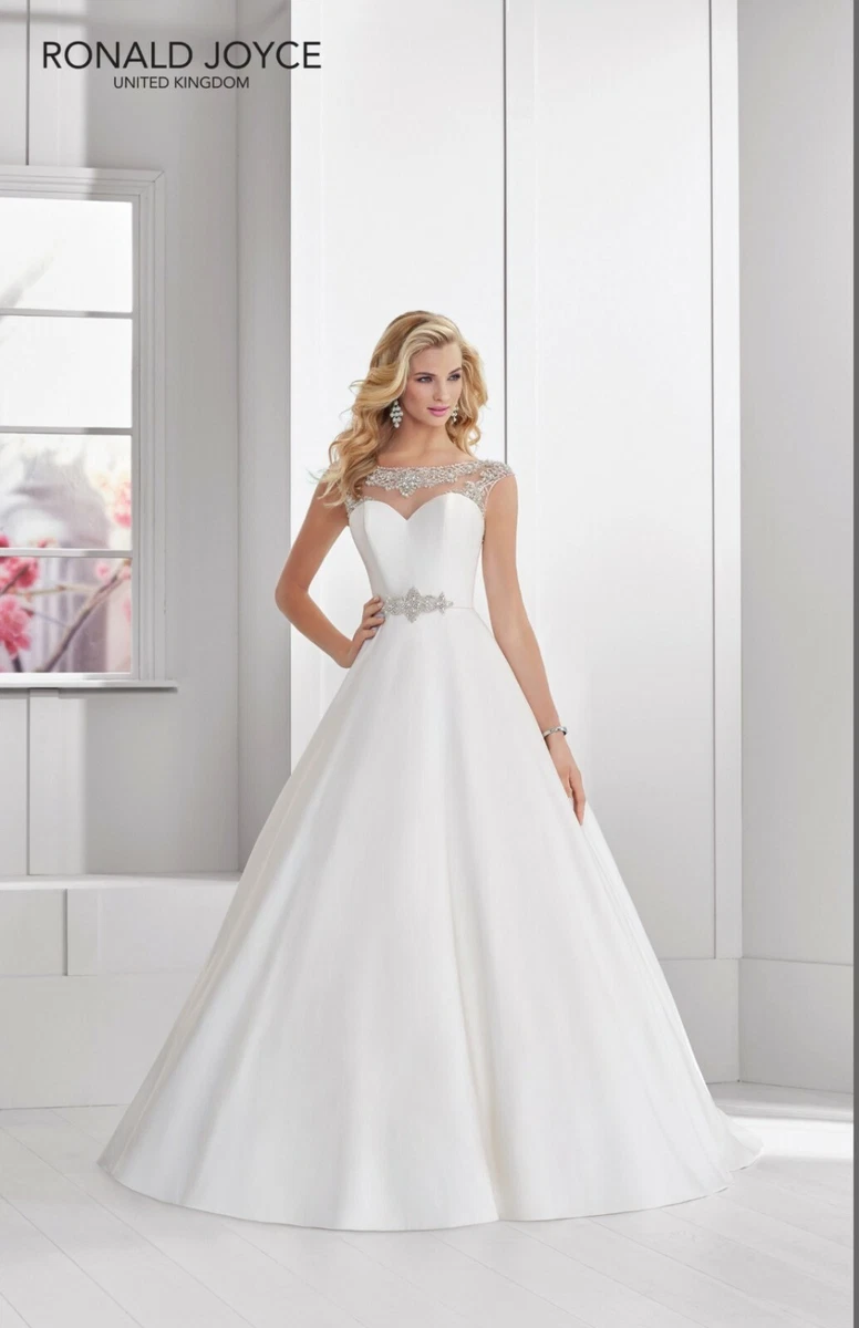 Ronald Joyce Wedding Dress NADIA Size 22 Ivory NEW!!! | eBay