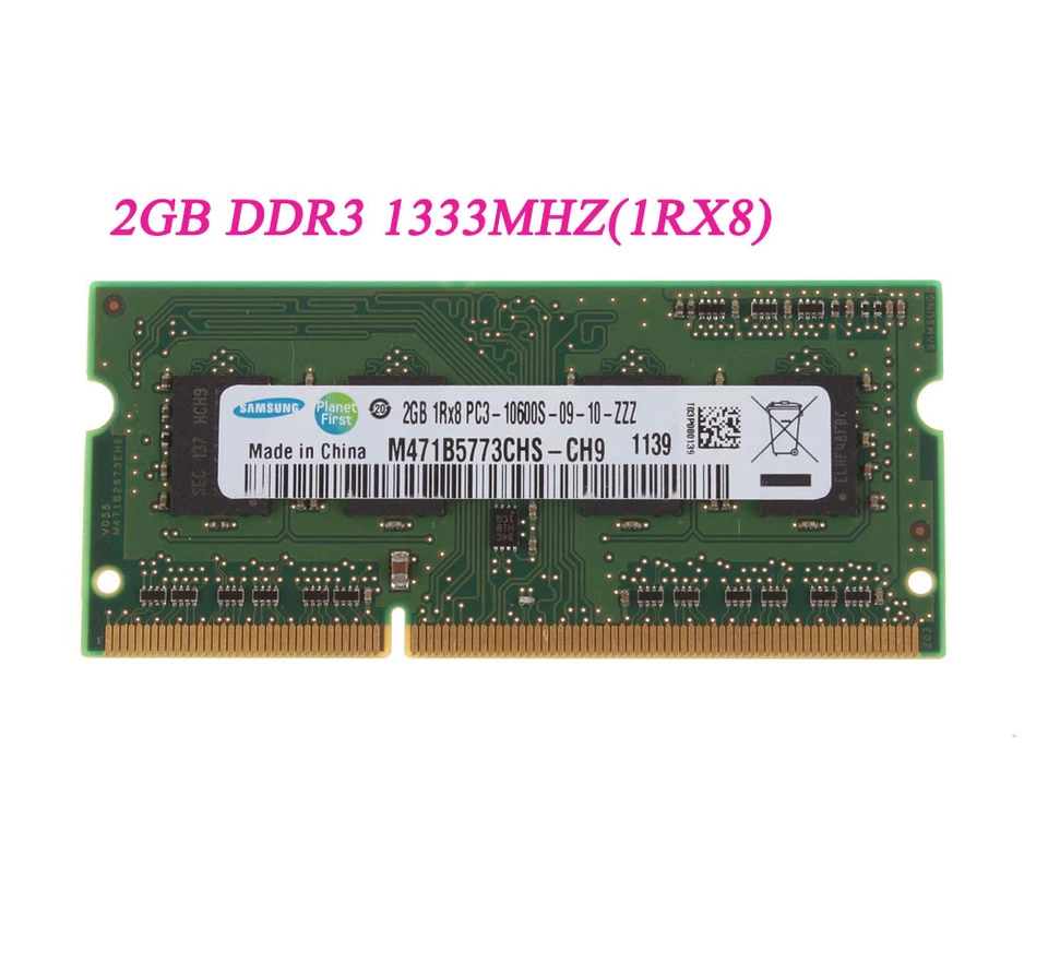 Samsung 1G/2/4/8GB DDR2 DDR3 5300 6400 10600 12800s SODIMM Laptop Memory RAM lot - Image 4 of 4