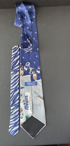 Dallas Cowboys NFL Football Mens SuperBowl VI XII XXVII Dynasty Neck Tie - Picture 2 of 9