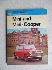 Mini and Mini-Cooper car repair manual 1959-1960 and 1970 onwards for Cooper S