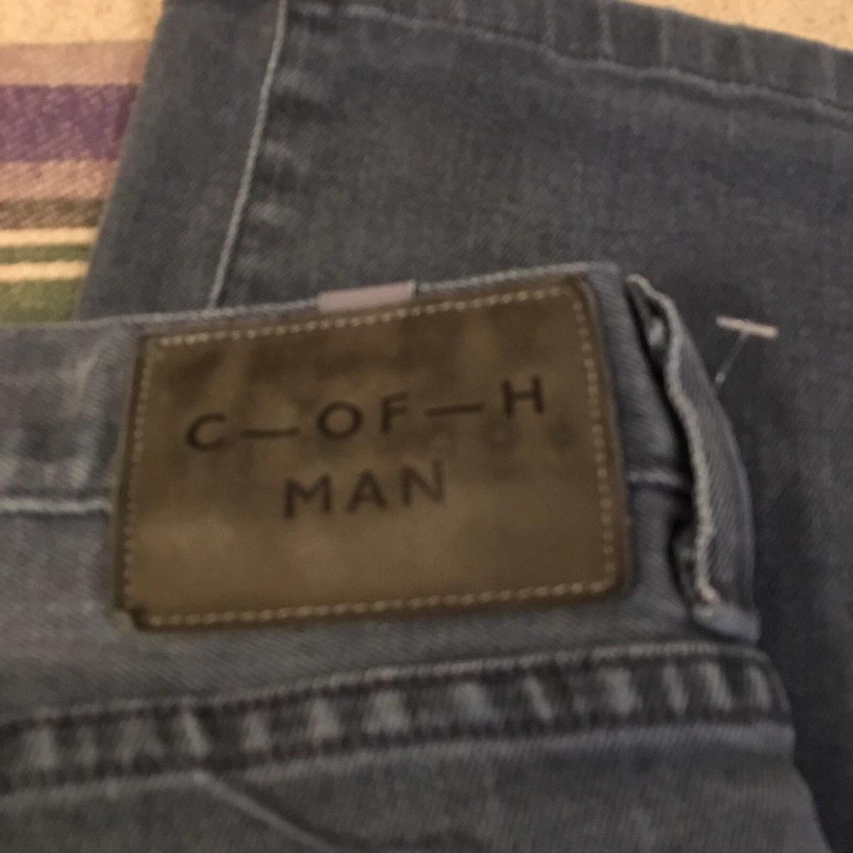 C OF H MAN citizens Of Humanity Made In Usa Sid Straight Denim Jeans 38x27