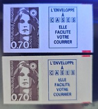 Timbre France Adhesif 6d** luminescent aux UV