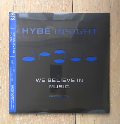 [Weverse] Official HYBE insight BTS poster book factory sealed (UK dispatch)