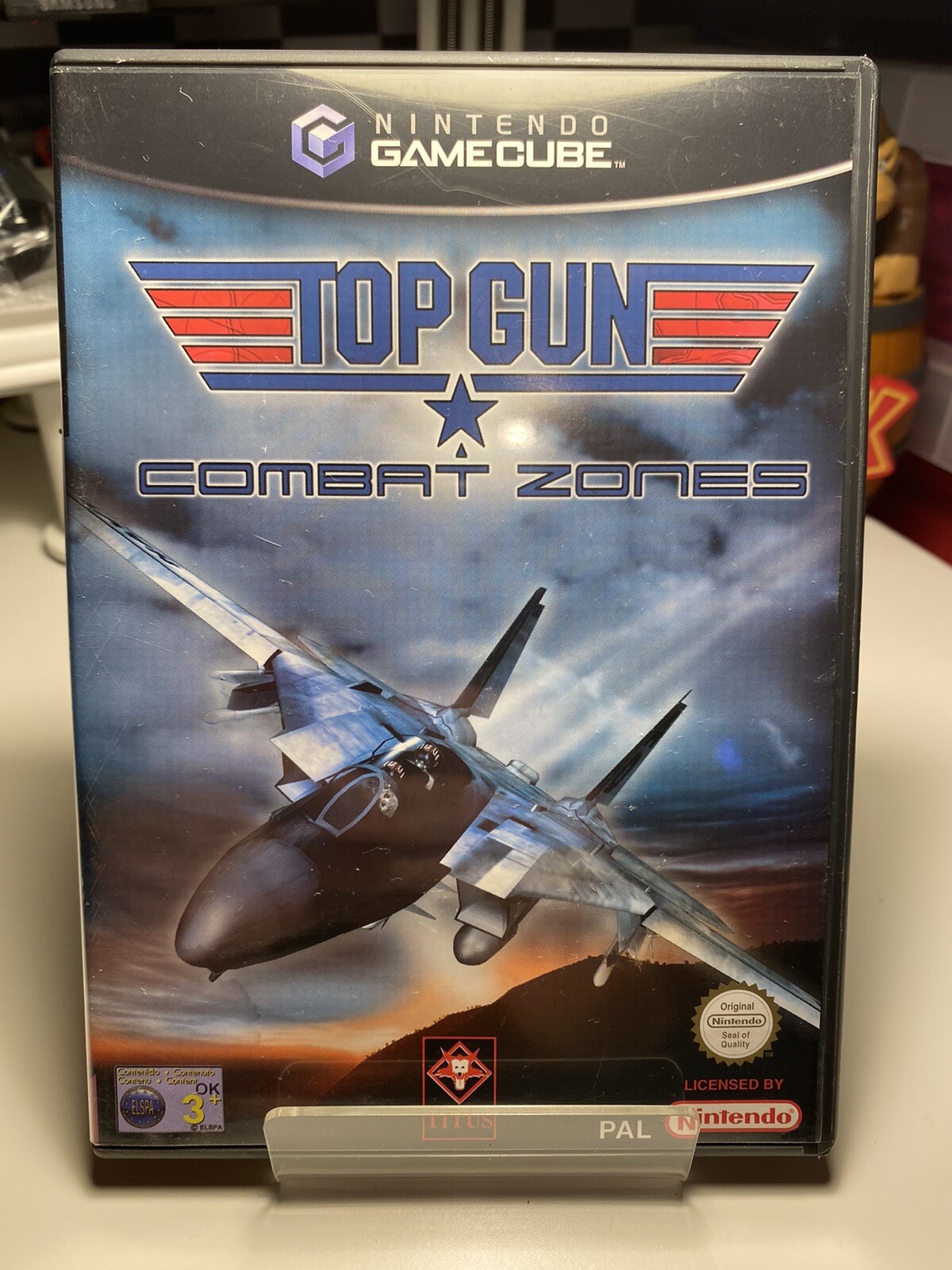 Top Gun: Combat Zones (Nintendo GameCube, 2002) PAL Complete, Great Condition