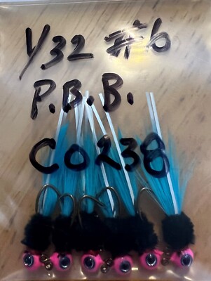 Hand Tied Hackle Tail Crappie Jigs Made in The USA 1/16th Oz 2,4,6,8