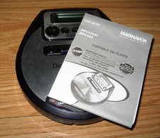 Magnavox MPC421 Jogproof Portable Cd Player w/ Digital FM Tunner Radio Stereo