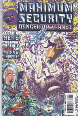 MARVEL COMICS MAXIMUM SECURITY DANGEROUS PLANET #1 OCT 2000 SAME DAY DISPATCH