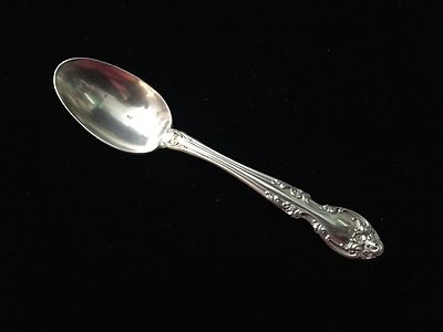 Gorham Sterling Silver Flatware, Melrose, Demitasse Spoon, 1/4