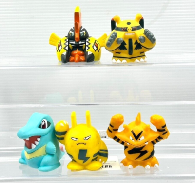 Lot De 6 Marionnettes à Doigts Pokémon - Bandai Japon 1999 - Neuves