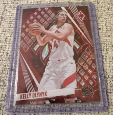 2023-24 Phoenix KELLY OLYNYK #124 International Red Scope Parallel SP /75 - Image 1 of 2