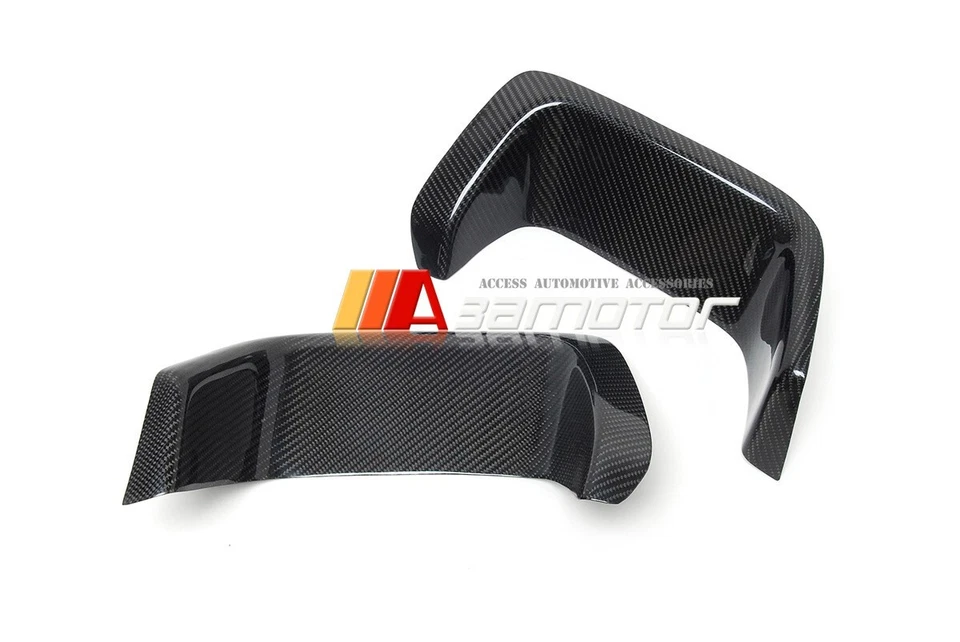 Carbon Fiber Rear Bumper Exhaust Heat Shield fits 08-14 Subaru WRX GRB GVB Wagon - Image 3 of 4