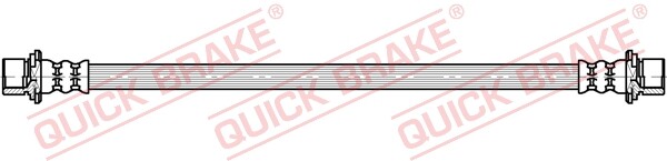 Quick Brake 25.056 Brake Hose For Daihatsu Toyota-image