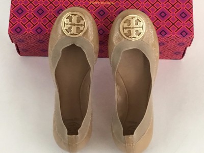 ballet flats with elastic trim