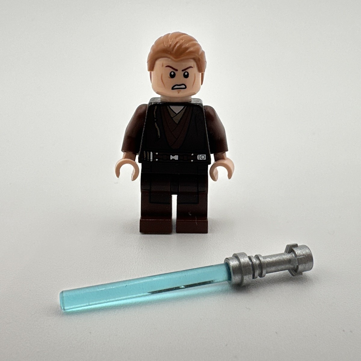 Luke Skywalker Minifigure Custom Lego Minifigure Lego Anakin Hair LEGO®  Star Wars Anakin Skywalker Minifigure, image size:1200x1200