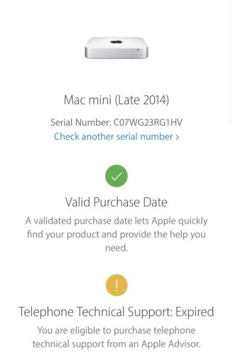 Apple Mac mini A1347 Desktop - MGEN2B/A (October, 2014) - Picture 4 of 7