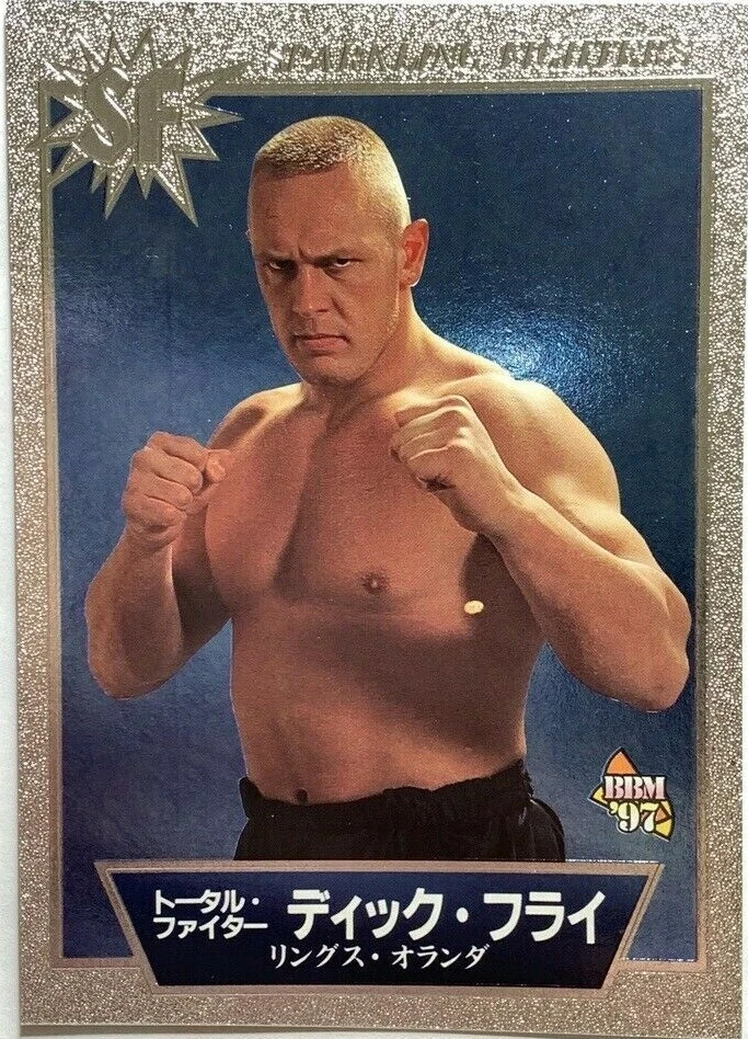 Dick Vrij SF 43 Pro-Wrestling BBM 1997 Fight magazine Trading