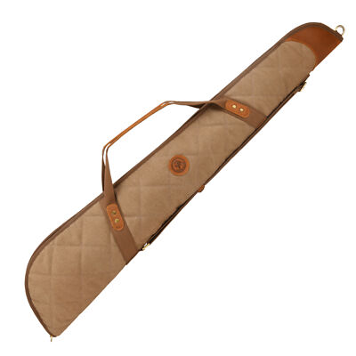 41''/55'' Canvas Leather Bolt-Action Rifle Carry Case Lever-Action Shotgun Bag