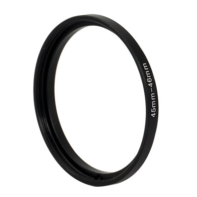 45-46 Step Up Filterring 45 mm x0,75 Stecker auf 46 mm x0,75 Buchse Objektivadapter