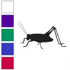Cricket Insect Pest, Vinyl Decal Sticker, Multiple Colors & Sizes #2901