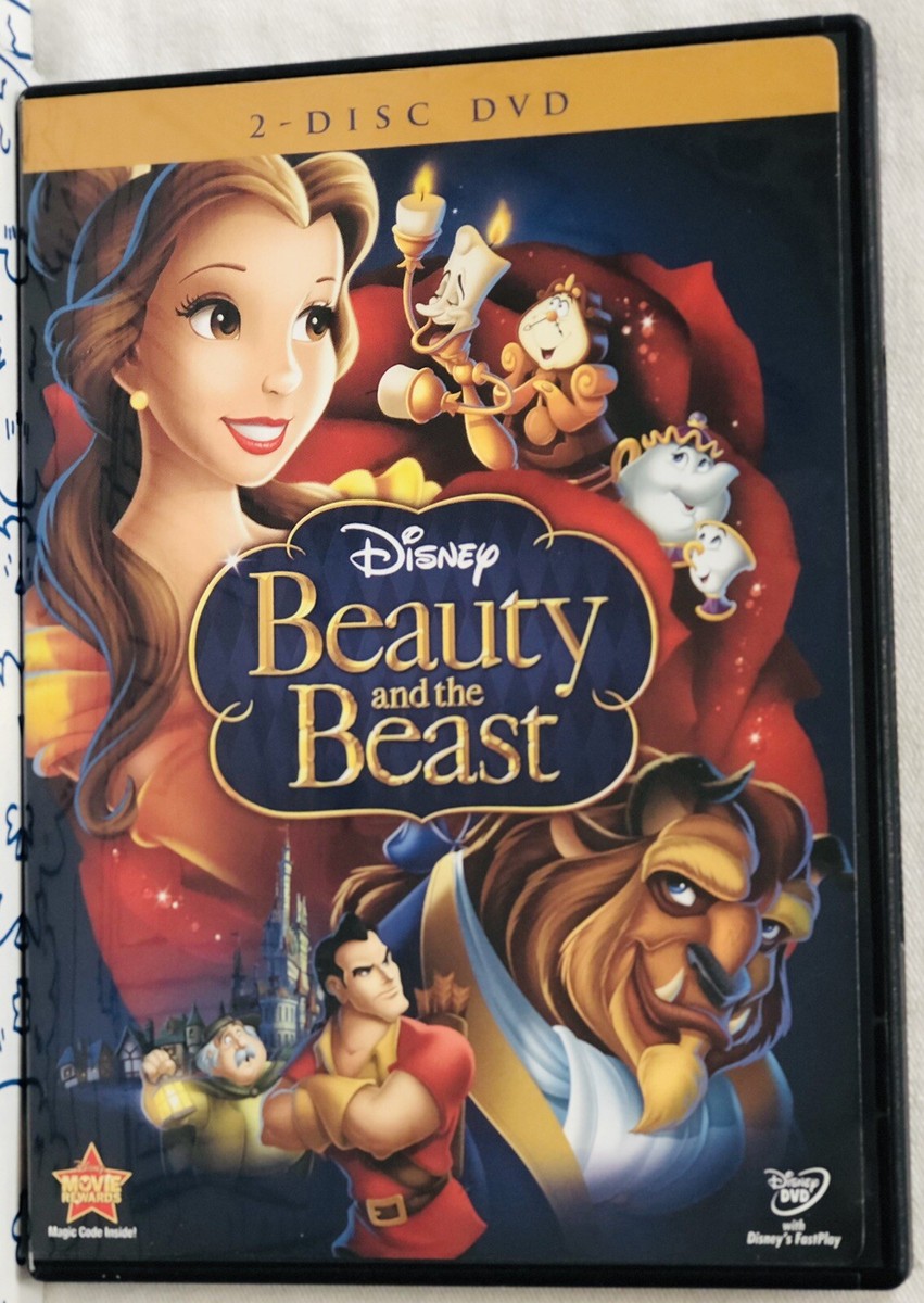 Disney Beauty and the Beast DVD 2010 2 Disc Set Diamond