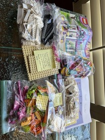 Lego Friends 41093 And 41035 Complete Build Set Substituted A Few Accessories.