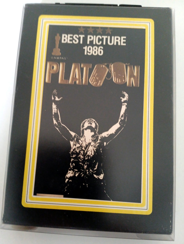 1986 Platoon Betamax HBO Video Preowned