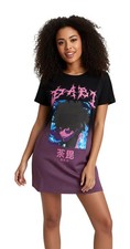 My Hero Academia Dabi Dip-Dye Juniors T-Shirt Dress NWT XS-XL