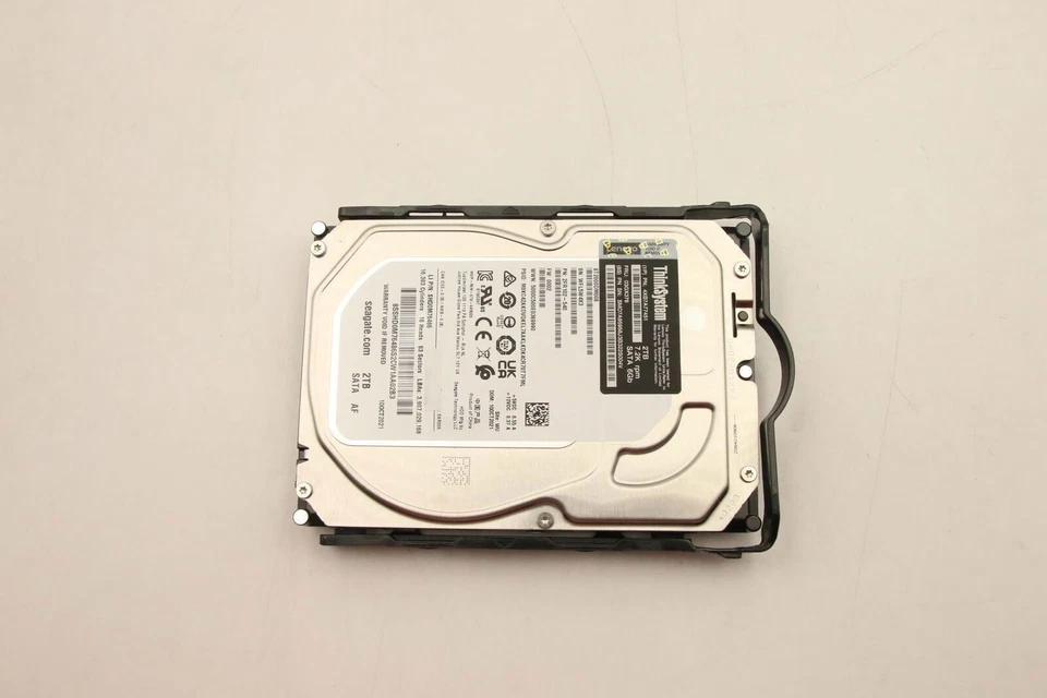 LENOVO 2TB 03GX376 ThinkSystem 4XB7A44751 7.2K SATA 6Gbps 3.5" LFF HDD Hard Disk - Image 3 of 4