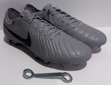 Men's Nike Legend 10 Elite FG P Atmosphere Grey Cleats HF4373-001 Size 9