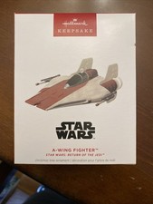 Hallmark Keepsake 2025 A-Wing Fighter Star Wars Return Of The Jedi Ornament
