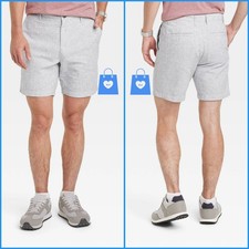 Size 38 - Mens Every Wear 7in Flat Front Chino Shorts - Goodfellow Co - Gray